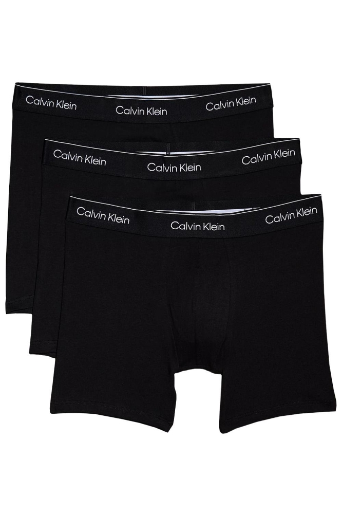 BOXER BRIEF 3PK 000NB3964A BLACK W/BLACK WB